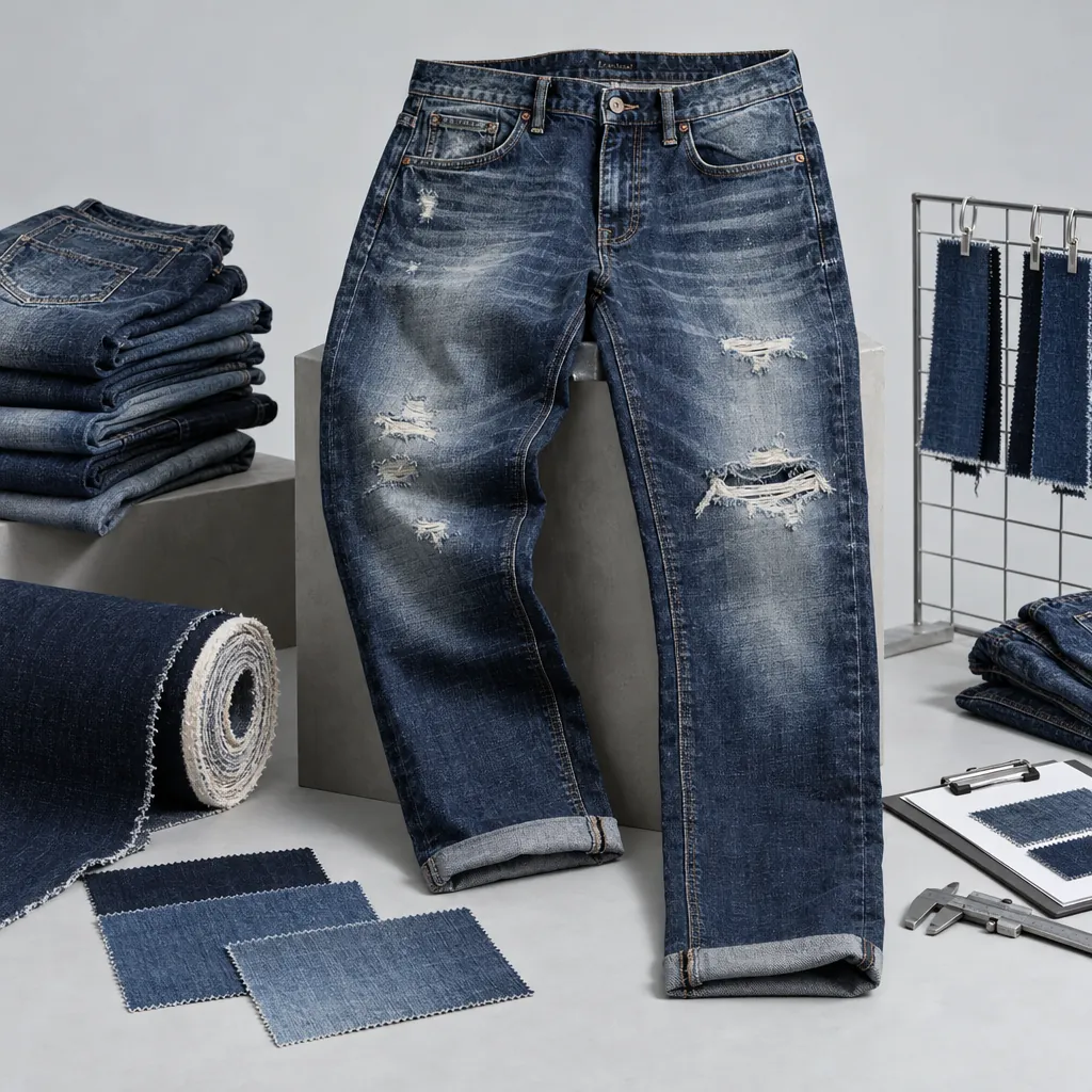 distressed denim specs qc denim wholesale guide