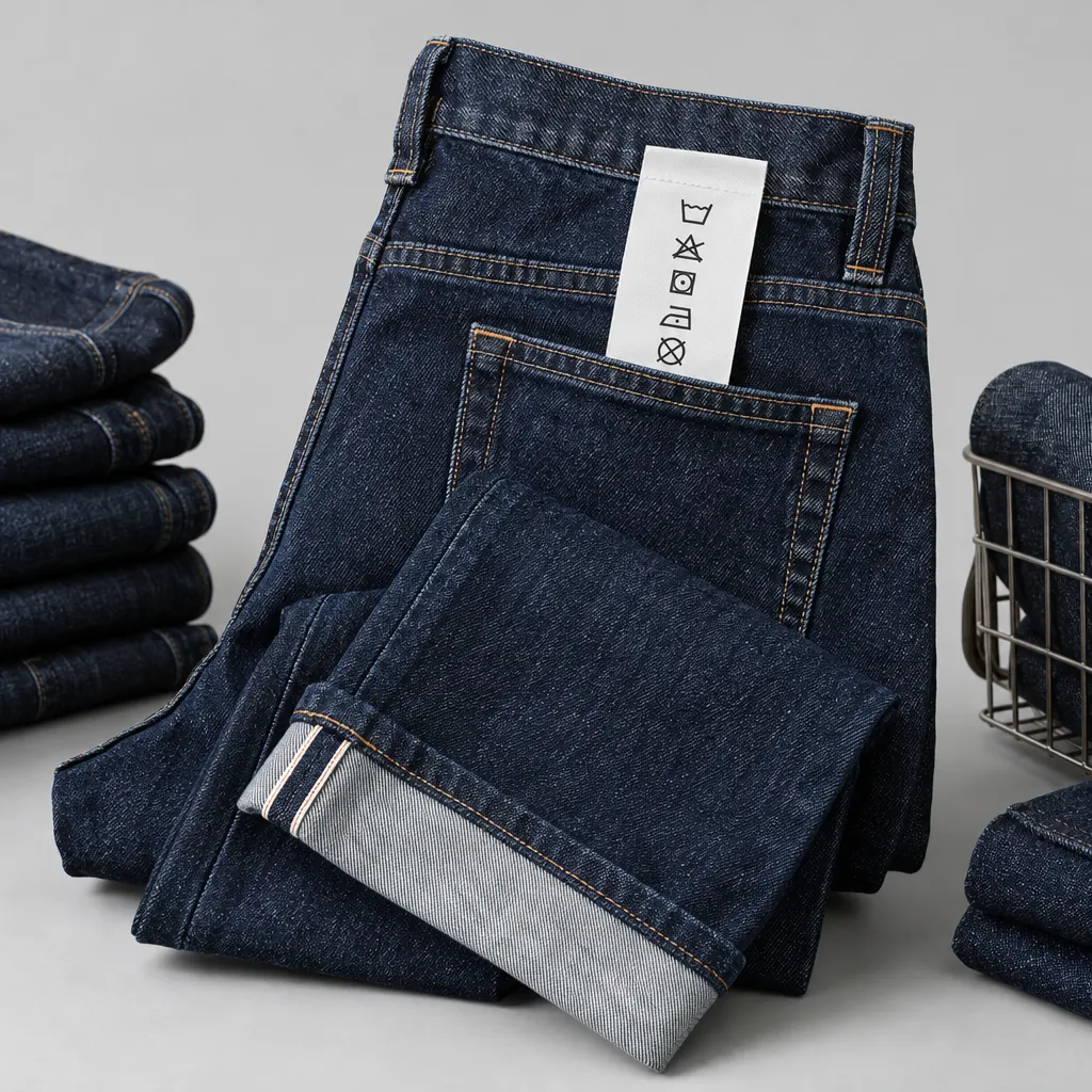jeans care label rules denim wholesale guide