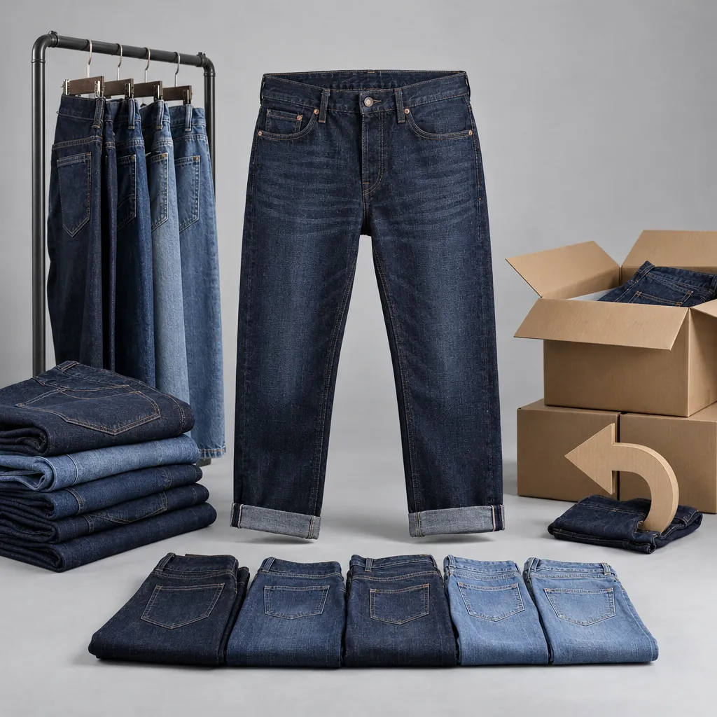 jeans size chart cuts returns denim wholesale guide