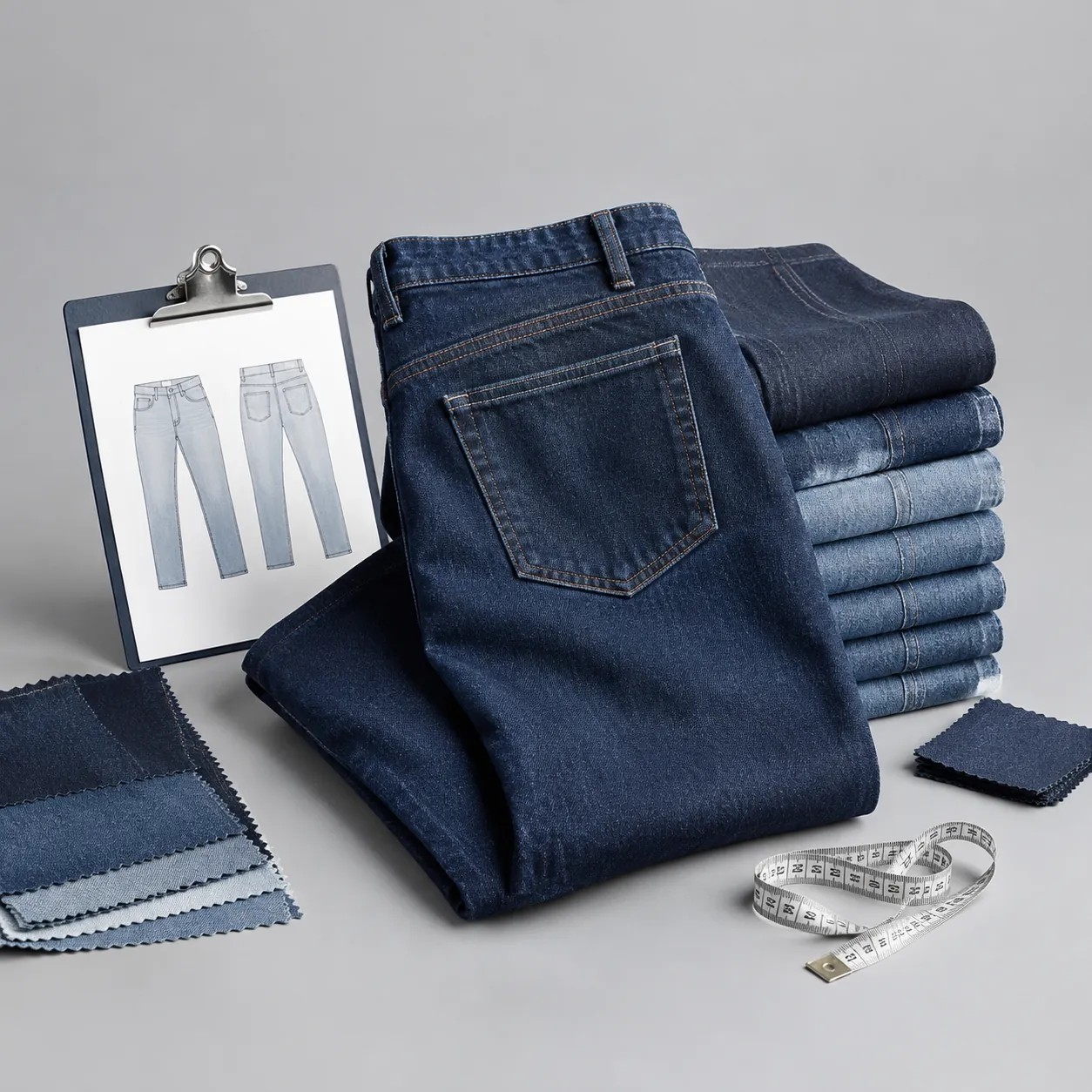when to order second sample denim wholesale guide